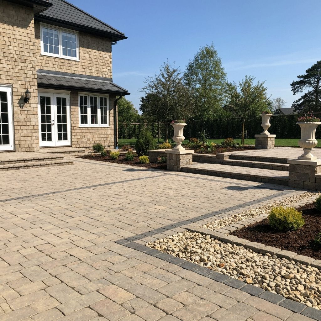 Profesjonalne układanie kostki brukowej i nawierzchni